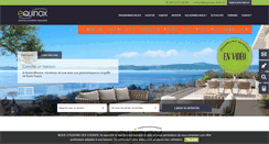 Desktop Screenshot of equinox-immo.fr